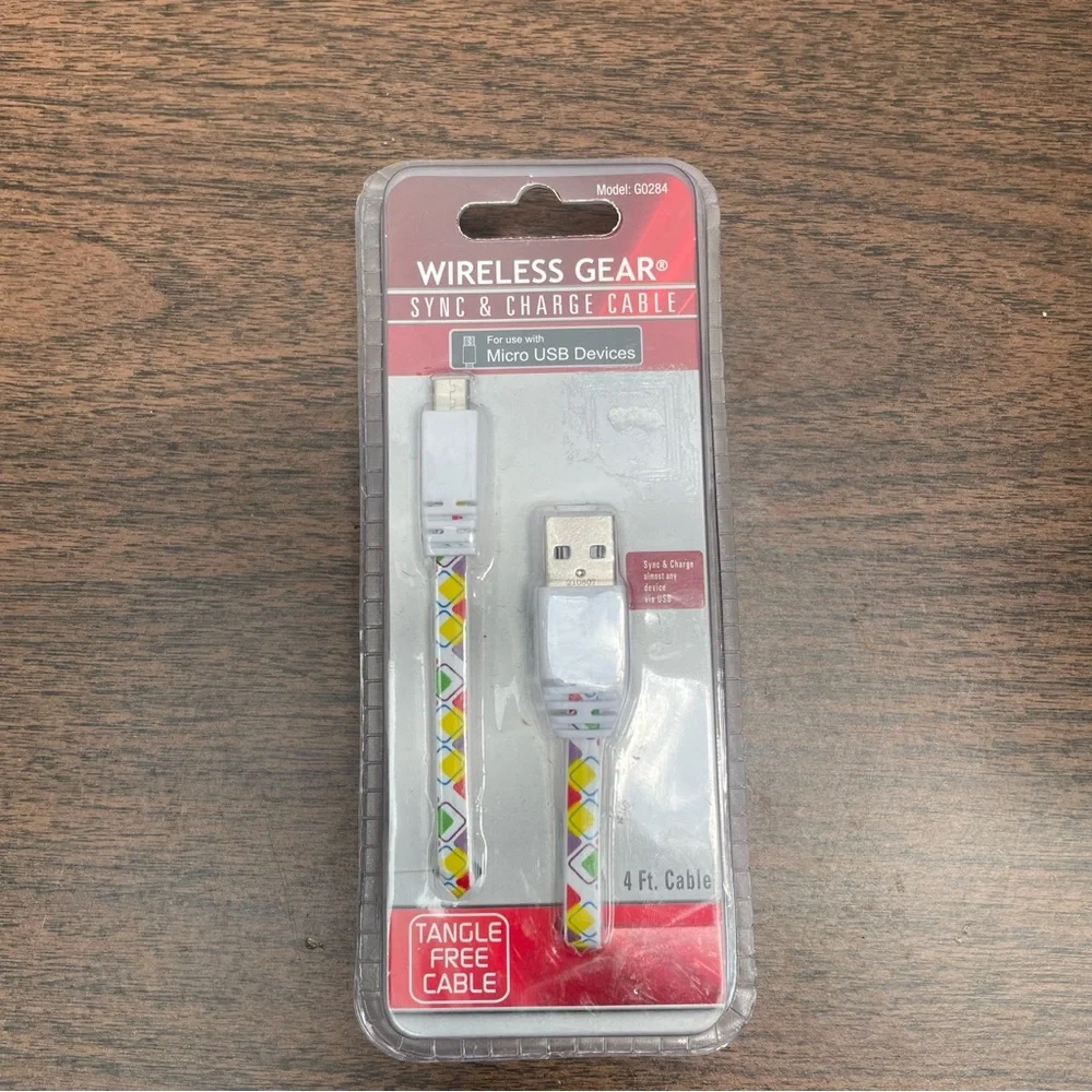 NWT Colorful Micro USB Cable